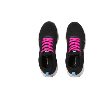 CRIVIT Damen Sportschuhe (Schwarz/Pink, 37) - B-Ware sehr gut