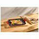SILVERCREST® Premium-Gusseisenpizzaplatte Ø 31 cm \ Premium-Gusseisengrillplatte L 36,0 x B 26,0 cm (grillplatte/rot) - B-Ware neuwertig