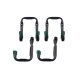 PARKSIDE® Wandhaken / Schlauchhalterung / Multifunktionshaken / S-Haken (Wandhaken 20kg Set 4tlg.) - B-Ware neuwertig