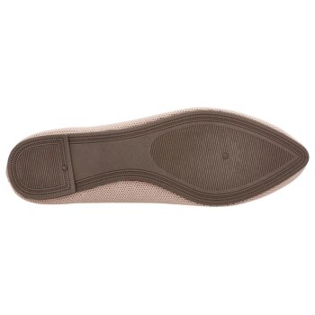 ESMARA® Damen Ballerina, zusammenfaltbar (Beige, 39) - B-Ware sehr gut
