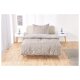 LIVARNO home Bettwäsche, 140 x 200 cm, 70 x 90 cm, beige - B-Ware neuwertig