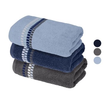 LIVARNO® Frottier-Handtücher, 2 Stück, 50 x...