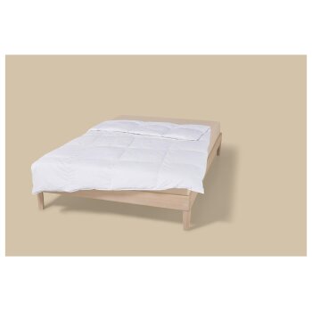 LIVARNO HOME Bettdecke mit Feder- und Daunenfüllung, 155 x 220 cm - B-Ware