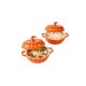 SILVERCREST® Auflaufformen-Set, in Kürbisform - B-Ware