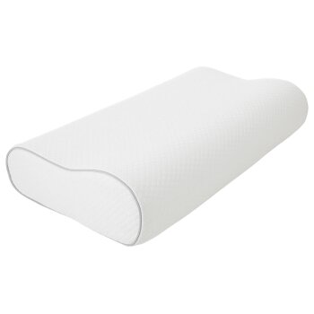 LIVARNO® Visko-Nackenstützkissen, 60 x 36 x 12/10 cm - B-Ware