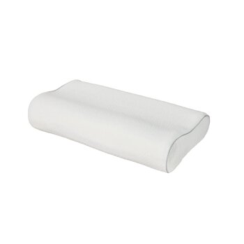 LIVARNO® Visko-Nackenstützkissen, 60 x 36 x 12/10 cm - B-Ware