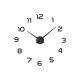 LIVARNO® DIY-Wanduhr (arab. Ziffern) - B-Ware sehr gut