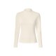 ESMARA® Damen Gerippte Langarmshirts, 2 Stück (Schwarz/weiß, S(36/38)) - B-Ware neuwertig