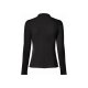 ESMARA® Damen Gerippte Langarmshirts, 2 Stück (Schwarz/weiß, S(36/38)) - B-Ware neuwertig
