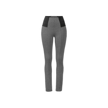 esmara® Damen Shaping-Jeggings, hohe Leibhöhe (Grau, L(44/46)) - B-Ware sehr gut