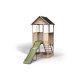 EXIT TOYS Panorama Holzspielhaus mit Rutsche (Sandkasten) - B-Ware sehr gut