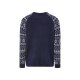 LIVERGY® Herren Weihnachtspullover, in weicher Strickqualität (Blau, XXL (60/62)) - B-Ware sehr gut