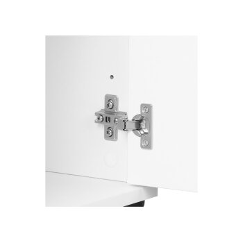 LIVARNO® Schreibtisch mit Schrankelement, weiß - B-Ware neuwertig