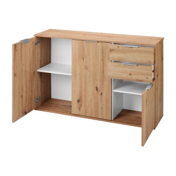 LIVARNO® Sideboard in Artisan-Eiche-Nachbildung - B-Ware Transportschaden
