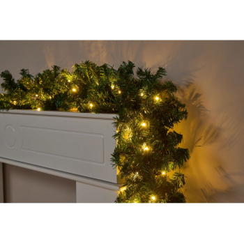LIVARNO® LED-Tannengirlande, 5 m (warmweiß) - B-Ware sehr gut