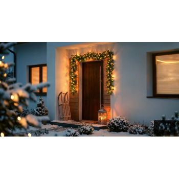 LIVARNO® LED-Tannengirlande, 5 m (warmweiß) - B-Ware sehr gut