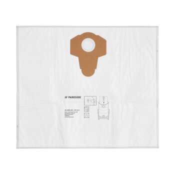 PARKSIDE® Filtertüten »PFT 40 A1«, Vlies-Filtertüten »PVFT 40 A1« (Vliesfilterbeutel 4tlg.) - B-Ware neuwertig