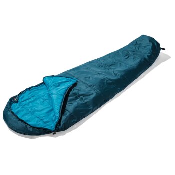 Rocktrail Leichtgewicht Schlafsack, mit 2-Wege-Reißverschluss (blau) - B-Ware Transportschaden Kosmetisch