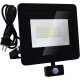 Lumare LED-Srahler, mit Bewegungsmelder, 30 W, schwarz - B-Ware