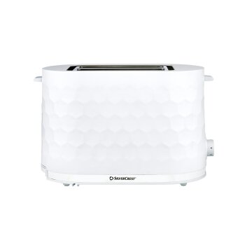 SILVERCREST® Doppelschlitz-Toaster (Weiß) - B-Ware neuwertig
