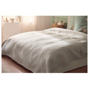 LIVARNO® Tagesdecke, 220 x 240 cm (Beige) - B-Ware neuwertig