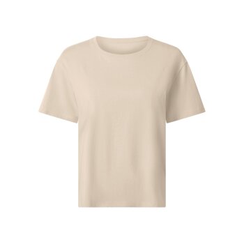 ESMARA® Damen T-Shirts, 2 Stück (blau/beige, S(36/38)) - B-Ware neuwertig