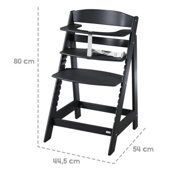 roba Sit Up Flex Treppenhochstuhl, schwarz - B-Ware