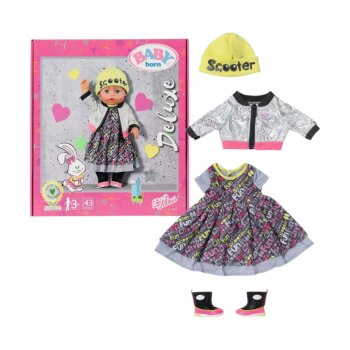 BABY born Puppenkleidung City Deluxe Style, 43 cm...