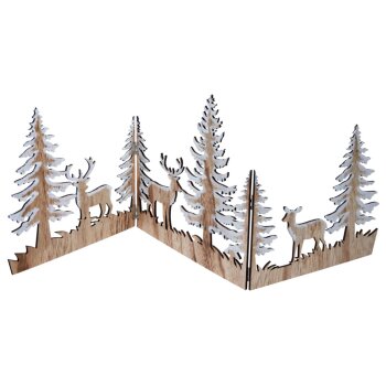 Pureday Weihnachts-Silhouette Zauberwald - B-Ware