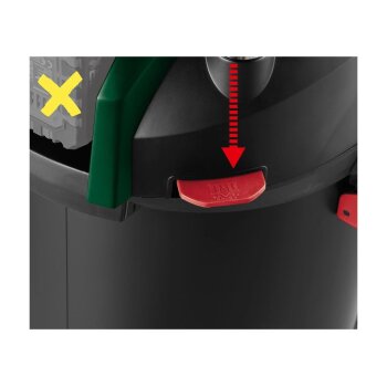 PARKSIDE® 20 V Akku-Aschesauger »PAS 20-Li 14 A1«, ohne Akkus – ohne Ladegerät - B-Ware neuwertig