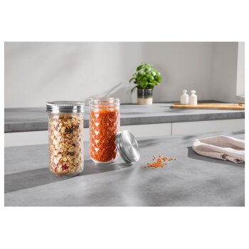 SILVERCREST® Vorratsgläser-Set (2er-Set 350 ml) - B-Ware neuwertig