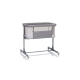 FILLIKID Beistellbett - 2 - fach sort. (Grau, 57 x 90 cm) - B-Ware neuwertig