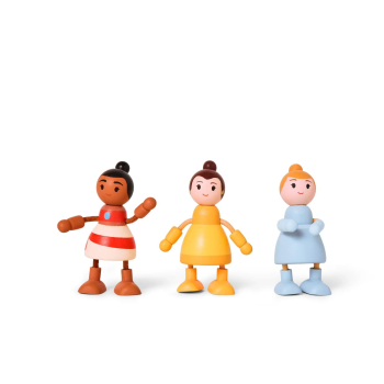 LUPILU® Holz Disney Prinzessinnen Schloss - B-Ware...