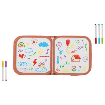 CRELANDO® Abwaschbares Malbuch (Safari) - B-Ware neuwertig