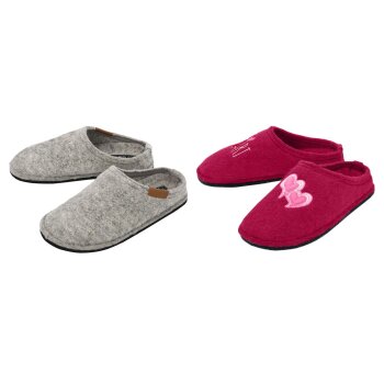 ESMARA® Damen Filzhausschuhe - B-Ware
