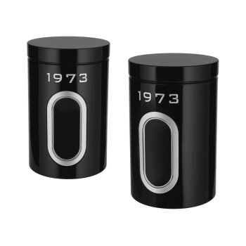 SILVERCREST® Aufbewahrungsdosen-Set Retro 1973 - B-Ware