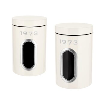 SILVERCREST® Aufbewahrungsdosen-Set Retro 1973 - B-Ware