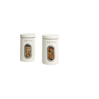 SILVERCREST® Aufbewahrungsdosen-Set Retro 1973 - B-Ware