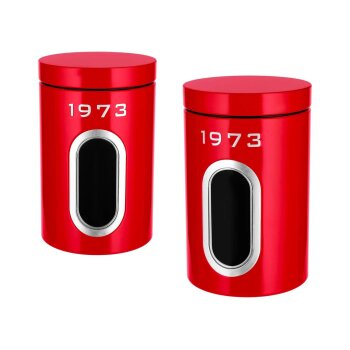 SILVERCREST® Aufbewahrungsdosen-Set Retro 1973 - B-Ware