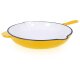 ECHTWERK Gusseisen-Bratpfanne, Ø 27 cm (Gelb) - B-Ware neuwertig