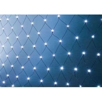 LIVARNO® LED-Lichtervorhang / LED-Lichternetz (Lichternetz - kaltweiss) - B-Ware neuwertig