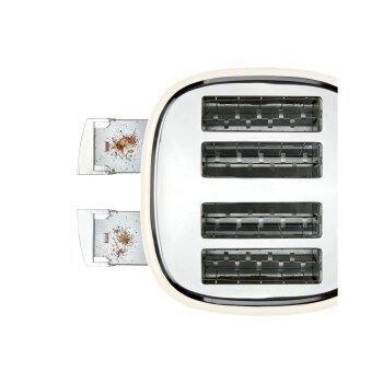 SILVERCREST® Vierschlitz-Toaster »Retro 1973 - SVTR 1900 A1« (Creme) - B-Ware neuwertig