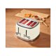 SILVERCREST® Vierschlitz-Toaster »Retro 1973 - SVTR 1900 A1« (Creme) - B-Ware neuwertig