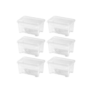 W5 Boxen mit Deckel, 29x20x18 cm/ ca. 5 L - B-Ware