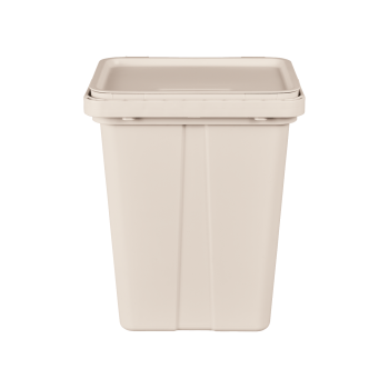 Livarno home Aufbewahrungsbehälter mit Deckel, 10-Liter, beige - B-Ware neuwertig