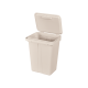 Livarno home Aufbewahrungsbehälter mit Deckel, 10-Liter, beige - B-Ware neuwertig