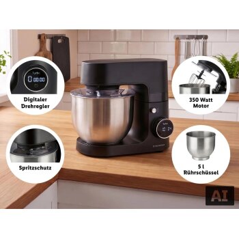 SILVERCREST® Küchenmaschine »SKM 350 G1« - B-Ware Transportschaden Kosmetisch