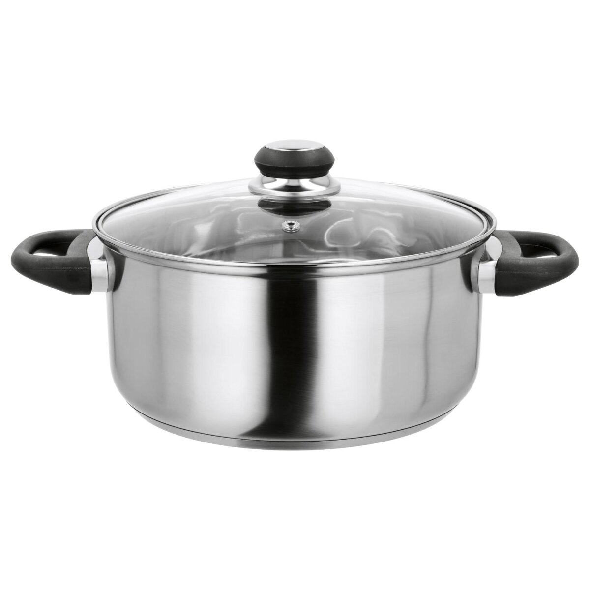 SILVERCREST® Edelstahl-Topf, Ø 24 cm