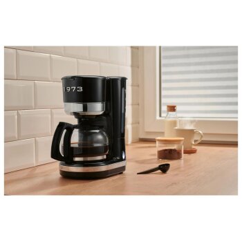 SILVERCREST® Kaffeemaschine »Retro 1973 - SKMR 1080 B1«, schwarz - B-Ware neuwertig