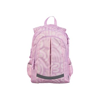CRELANDO® Schulrucksack, mit höhenverstellbarem Tragesystem (Rosa) - B-Ware neuwertig